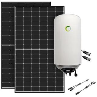 fothermo 900W Solaranlage mit 80L Fothermo Hybrid-Boiler zur Warmwasserversorgung
