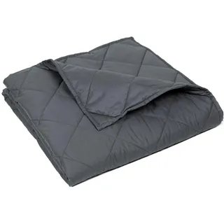 ZOLLNER Gewichtsdecke, Grau,