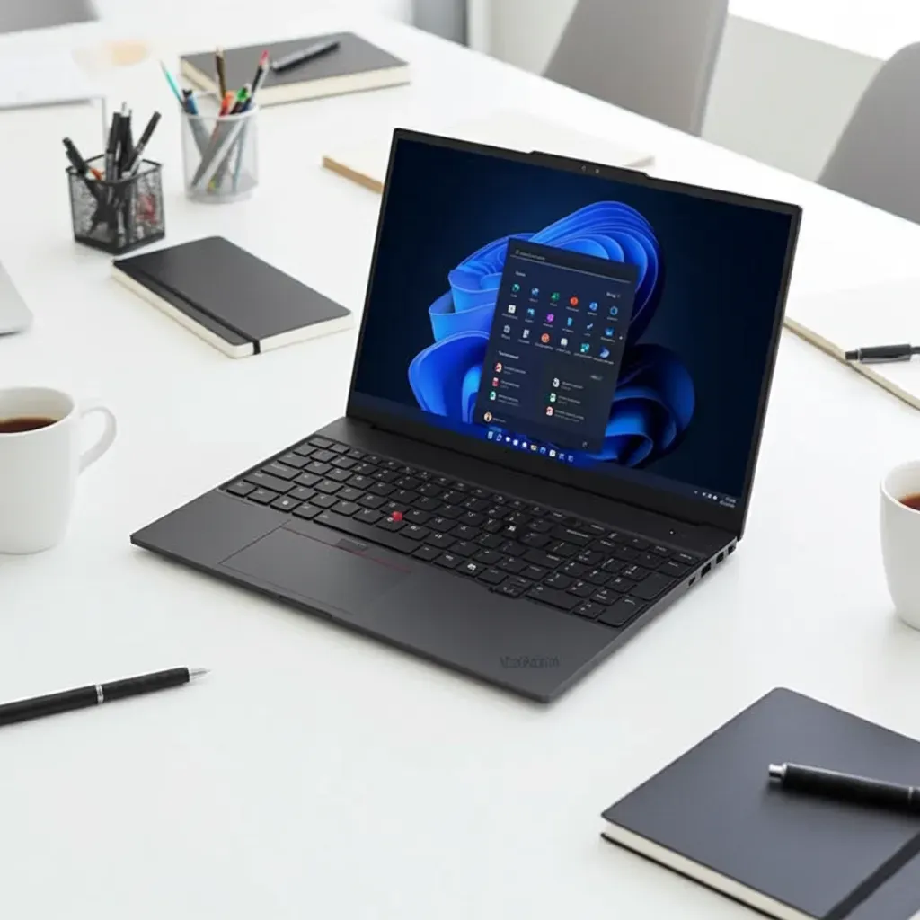 Lenovo ThinkPad E16 Gen 3 Intel® Core 5 220U Prozessor E-Kerne bis zu 3,80 GHz P-Kerne bis zu 5,00 GHz, Windows 11 Home 64, 256 GB SSD M.2 2242 PCIe 4.0 TLC Opal