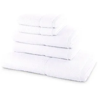 for frottana, Frotteewäsche, Pearl 5 teilig 2x Gästetuch 2x Handtuch 1x Duschtuch) (25 x 32 cm)