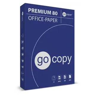 go copy Kopierpapier Premium 80 DIN A4 80 g/qm 500 Blatt