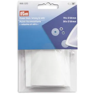 Prym Power-Dots strong & safe", weiß,