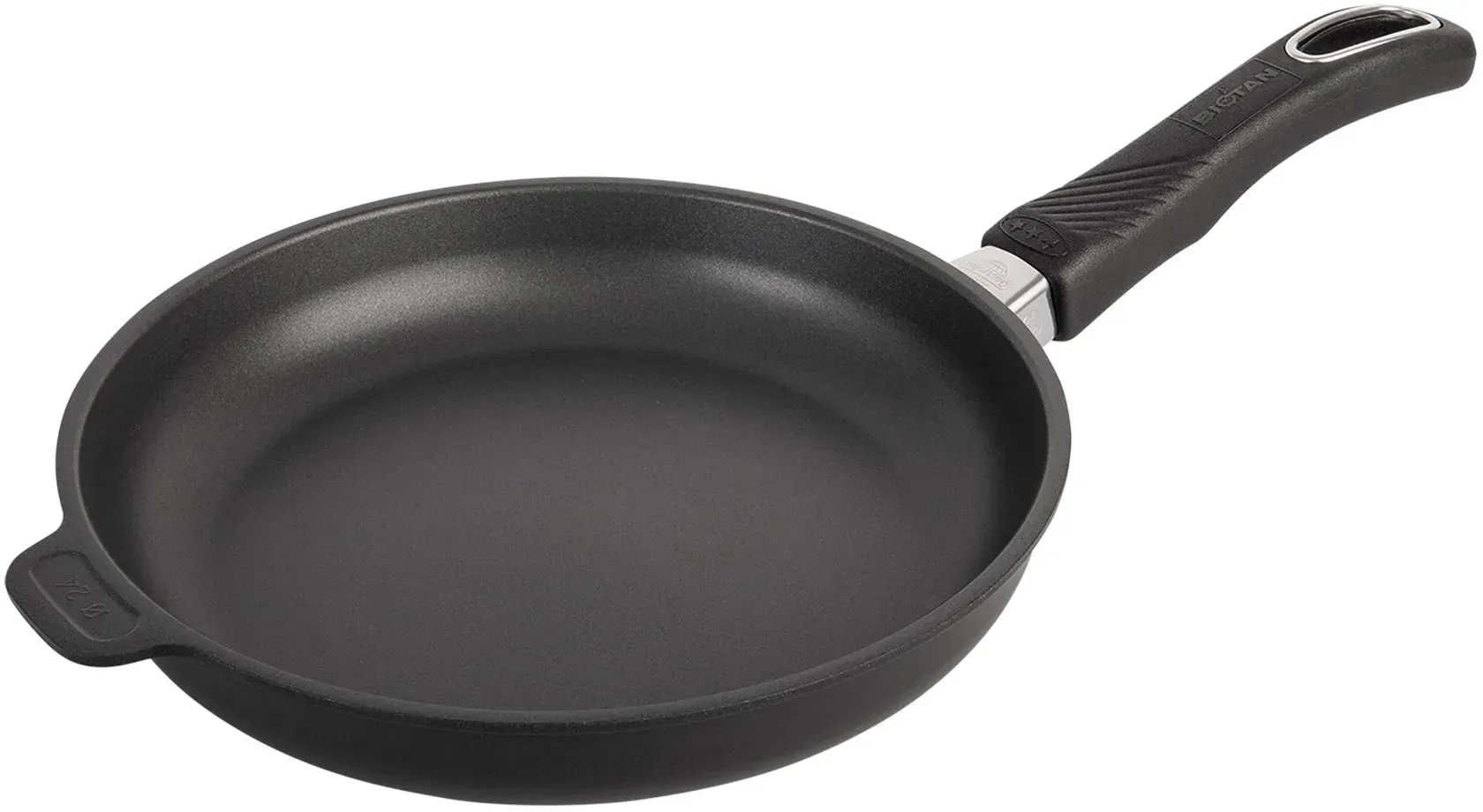 GASTROLUX Guss-Bratpfanne BIOTAN PLUS 24 cm Höhe 4,5 cm
