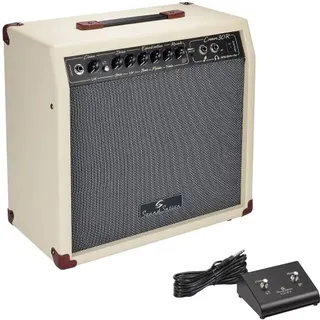 Soundsation Cream 30R Electric Guitar Combo 30W + Fußschalter | Neu