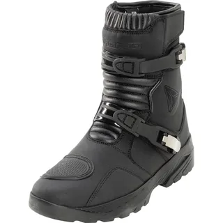 Pharao Robson WP Motorradstiefel kurz schwarz 45