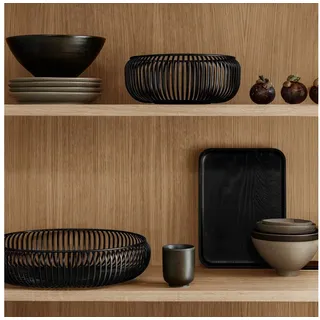 BLOMUS Schale Lito Ø 25 cm Stahl Schwarz M (Medium)