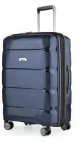Britz - Koffer Hartschalenkoffer Trolley, TSA, 66 cm, 68 Liter Dunkelblau
