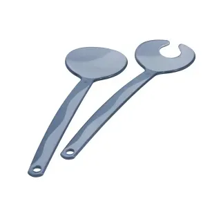 Rotho ONDA Salatbesteck 1718406161 , Farbe: horizon blue