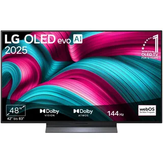 OLED48C5ELB 48" 4K OLED evo AI Smart TV C5
