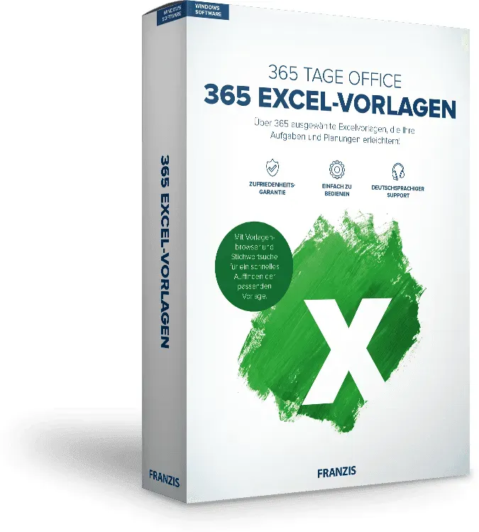 365 Excel Vorlagen - 365 Tage Office