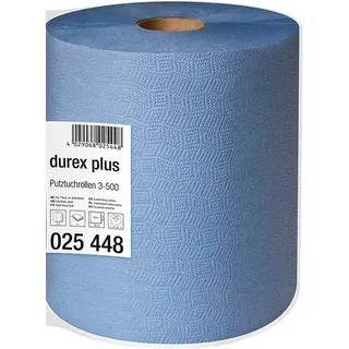TEMCA Putztuch Putztücher Putztuchrolle Putzpapier Werkstattrolle 36 x 38cm 500 Bl./ Rolle * 3lagig 1 Rolle