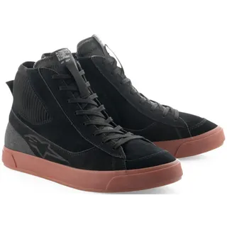 Alpinestars Stated Schuhe - Schwarz/Dunkelgrau/Hellbraun / 8