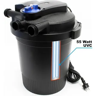 Wiltec SunSun CPA-30000 Druckteichfilter 12.000 l/h / 55 W Teichdruckfilter Teichfilter