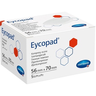 Hartmann Eycopad Augenkompressen 56x70 mm unsteril