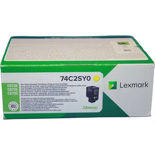Lexmark 74C2SY0 gelb