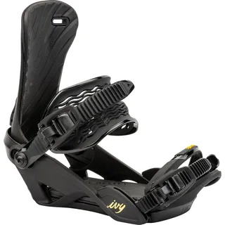 Nitro Damen Ivy Snowboardbindung, Ultra Black, S/M