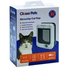 CAT MATE Katzenklappe Katzenklappe Mikrochip 360W weiß weiß