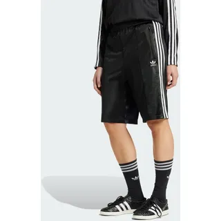 Adidas adicolor Firebird Long Shorts - Black / White - XS