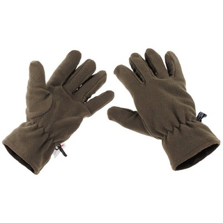 Max Fuchs MFH Fleece-Handschuhe mit 3MTM ThinsulateTM Insulation (Oliv/L) - L