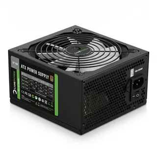 GAMEPOWER GP-750 ATX Netzteil 750W, 80 Plus Bronze Zertifiziert, Ultra-leise 140-mm Lüfter, Aktive PFC-Effizienz, Gaming PC Power Supply