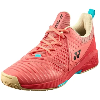 Yonex Tennisschuhe Sonicage 3 Allcourt/Dämpfung 2024 korallenrot Herren