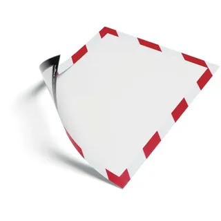 Durable DURAFRAME® MAGNETIC SECURITY A4 rot A4, 5 St.