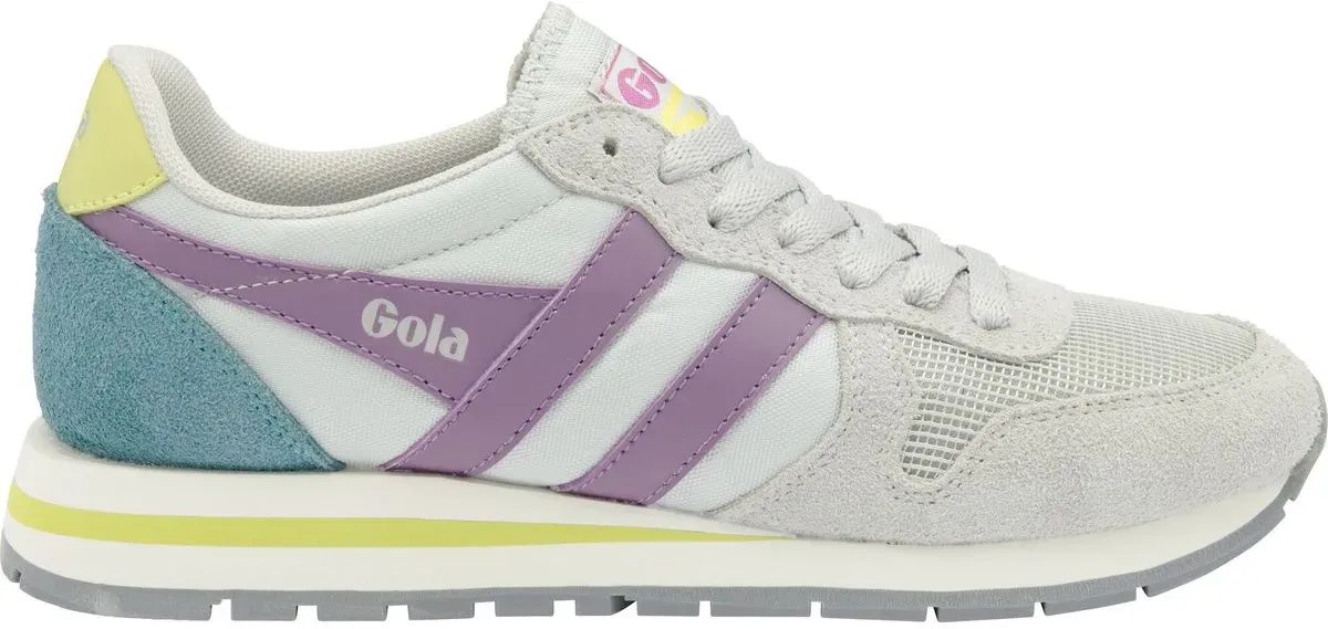 Gola Daytona Sneaker Women light grey/foxglove/sulphur (GV) 9