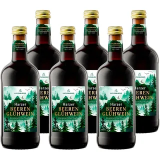 KATLENBURGER - Harzer Beerenglühwein | Beeren Glühwein mit Glühweingewürz. Strahlt die HARZlichkeit der Heimat von KATLENBURGER wider. Ein ganz besonderer Wintertrank. Inhalt: 6x 500ml und 11% vol.