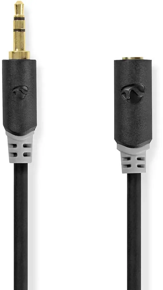 Nedis AUX Audiokabel 3,5-mm-Stecker - 3,5-mm-Buchse, 5,0 m