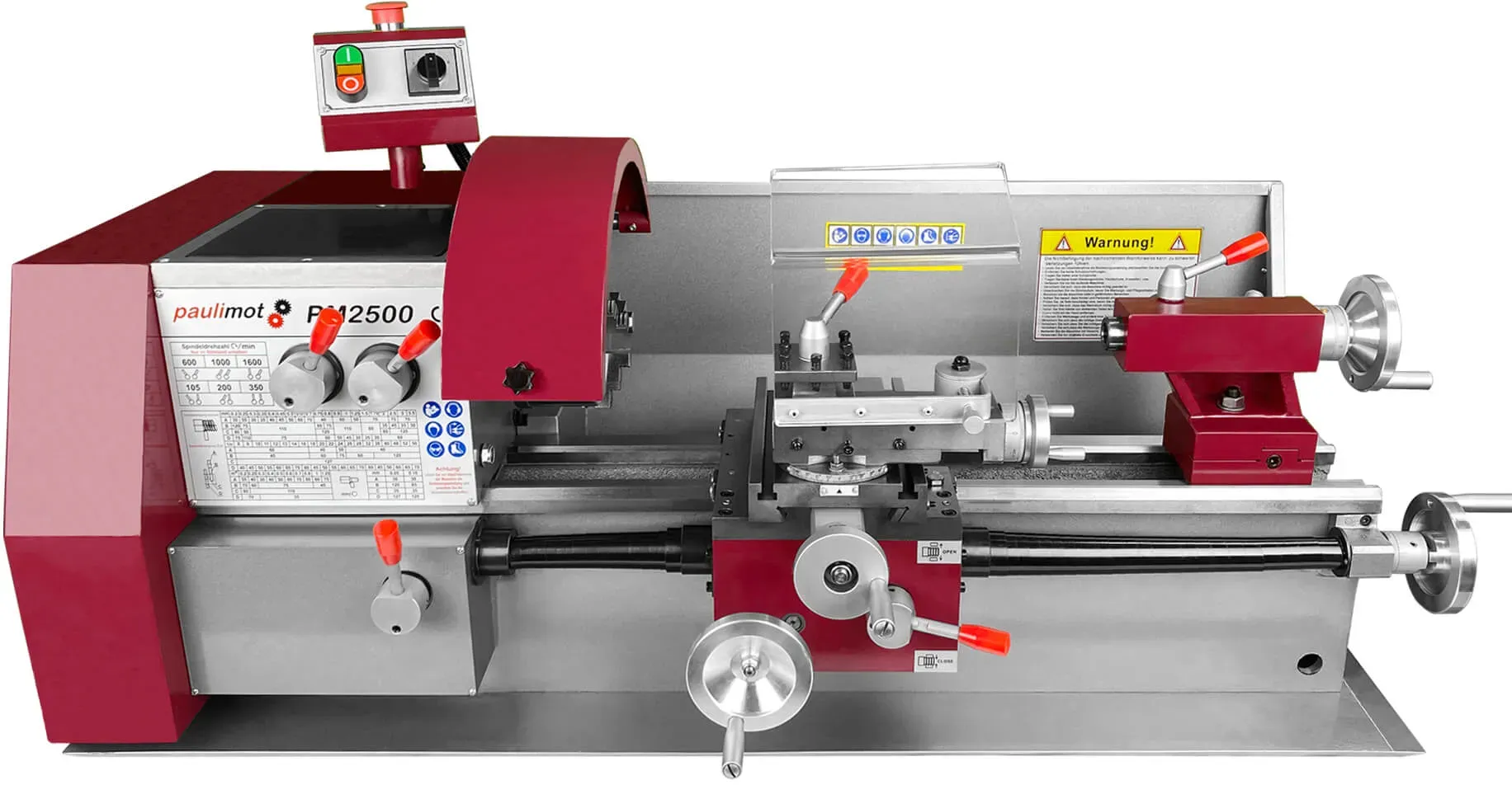 Drehmaschine PM2500 mit 400 Volt Motor