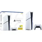 PLAYSTATION 5 Spielekonsole "Disk Edition (Slim)", schwarz-weiß (weiß, schwarz), B:35,8cm H:9,6cm T:21,6cm, Spielekonsolen, Topseller