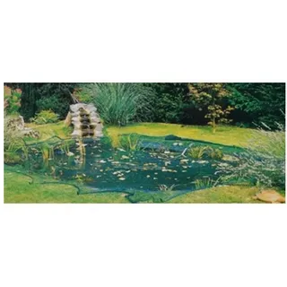 Grüner Jan Teichnetz 6x4m Laubnetz Laubschutz Vogelschutz Gartennetz Schutz Netz