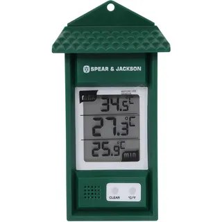 IZAR Spear & Jackson 53106 Min-/Max-Thermometer Digital grün