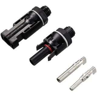 TRU Components 1 Paar Solarstecker/Buchse für 4/6 mm Solarkabel TC-12195632 Inhalt: 2 St.