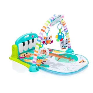 fillikid Aktivbogen Piano Exklusiv | Klavier-Spielmatte, Erlebnisdecke, Krabbeldecke mit Musik und Lichtern, Spieldecke für Babys mit weichem Spielbogen, ab 0 Monaten