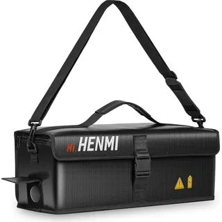 luxuskollektion Ebike Akku Tasche 1000°C Feuerfest 49x15x15 cm - Lagern, Transportieren, Laden