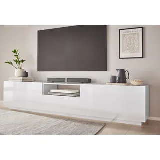 INOSIGN Lowboard »ALIEN- TV-Board, mit 4 Türen, 1 Schublade und 1 offenes Fach«, TV-Kommode Breite ca. 220 cm "Made in Italy"