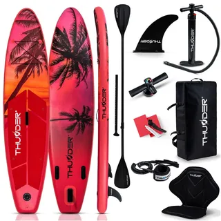 thunder® SUP Board THUNDER ISLE 320 x 75 x 15 cm rosa