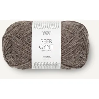 Sandnes Garn - Peer Gynt - 50 g - 91 m - medium Brown Mottled 2652 SG1101-2652 Braun