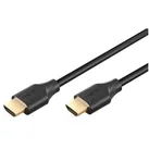 goobay HDMI 2.2 Kabel Ultra 96 HDMI schwarz 1 m schwarz