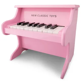 New Classic Toys - 10158 - Musikinstrument - Piano - Rose - 18 Tasten