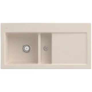 Villeroy und Boch 677000FU 1000x510mm Rechteck Ivory CeramicPlus