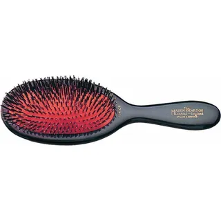 Mason Pearson Junior BN2, 14-reihig Widschweinborste mit weissen Nylon