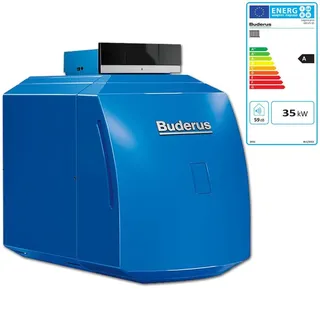Buderus Logano plus GB125 35 kW Öl Brennwert Regelung MC110
