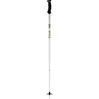 K2 Skis Damen Skistock Style Composite, White, 10G3011