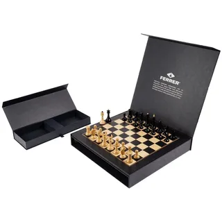 Philos 2530 - Schachset Gambit Deluxe, Feld 50 mm, Holz, Ferrer World-Class