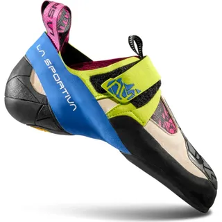 Kletterschuhe - Damen Apple Green / Cobalt Blue 35.5