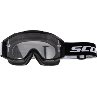 Scott Split OTG MX Goggle Cross/MTB Brille schwarz/klar Works