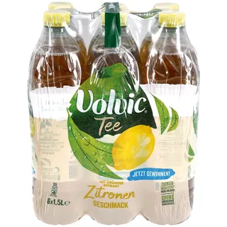 Volvic Tee Zitrone 1,5 Liter, 6er Pack