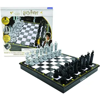 Lexibook, Harry Potter Schachspiele - Magnetisches und faltbares Schachbrett, 32 Figuren, Familienspiel, CGM300HPLXB
